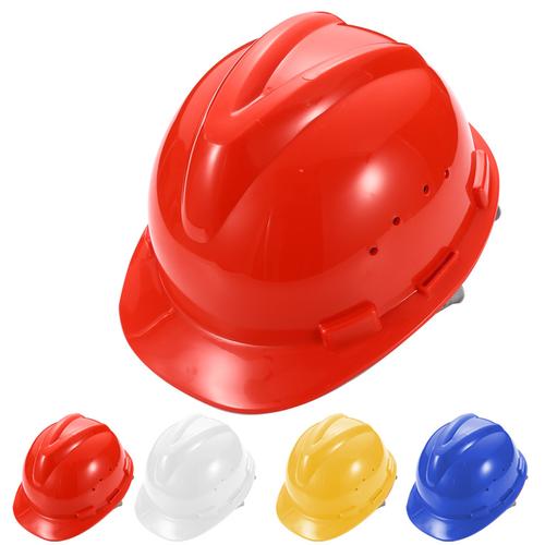 安全帽厂家新国标v型透气abs消防头盔劳保绝缘工地用品国家电网
